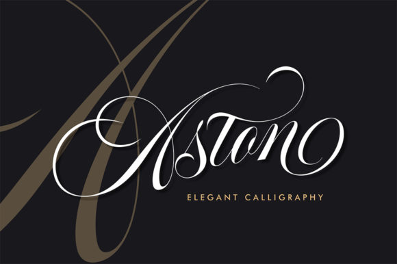 Aston: The Modern Calligraphy Script for Elevated Design