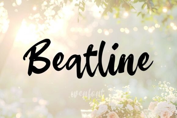 Beatline: The Dynamic Script Font for Modern Branding