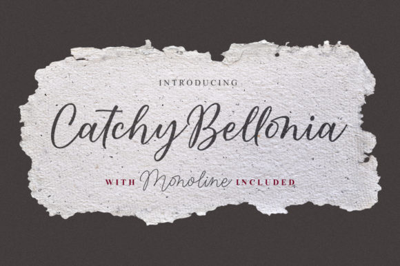 Catchy Bellonia: A Versatile Script for Modern Design
