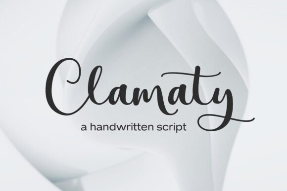 Clamaty: The Elegant Script for Modern Design