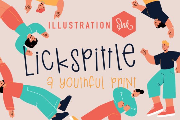 Discover the Whimsical Charm of the Lickspittle Script Font