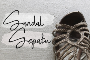 Discovering Sandal Sepatu: A Font with Natural Charm