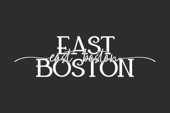 East Boston Font: A Dual-Style Asset for Modern Design