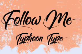 Follow Me: A Cursive Font for Trendy Design Projects