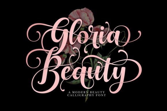 Gloria Beauty: The Romantic Script Font for Modern Design