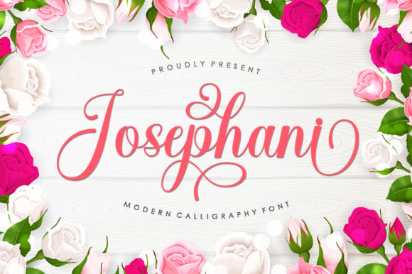 Josephani: The Sweet Script Font for Elegant Design Projects