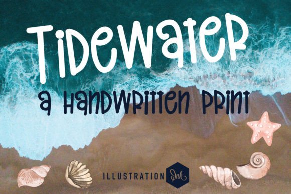 Tidewater: The Script Font for Dynamic Visual Storytelling