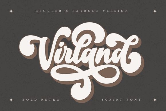 Virland: Elevate Your Projects with This Bold Script Font